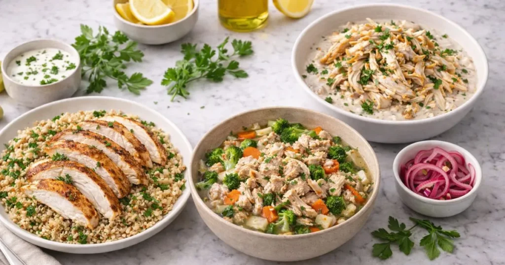 leftover rotisserie chicken recipes